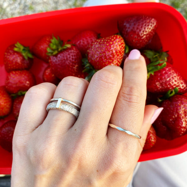 sidabriniai ziedai autorine juvelyrika