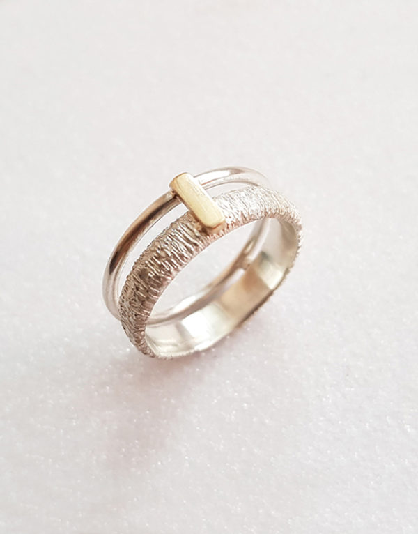 unique handmade silver ring