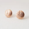 10mm cute gold earrings