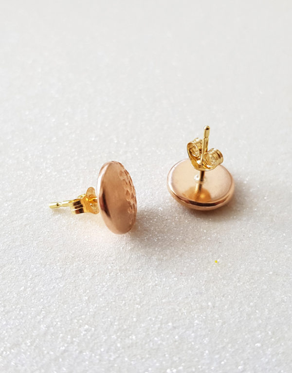 rose gold earrings