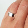 unisex silver ring