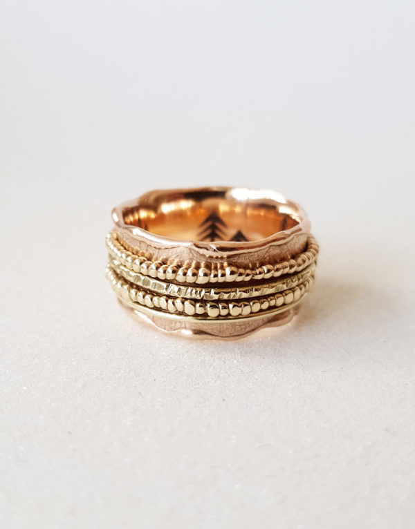 one of a kind gold ring