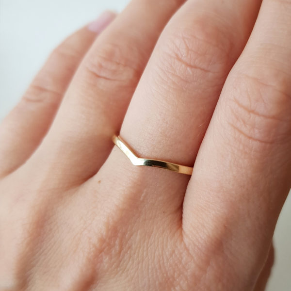 wedding yellow gold ring 1