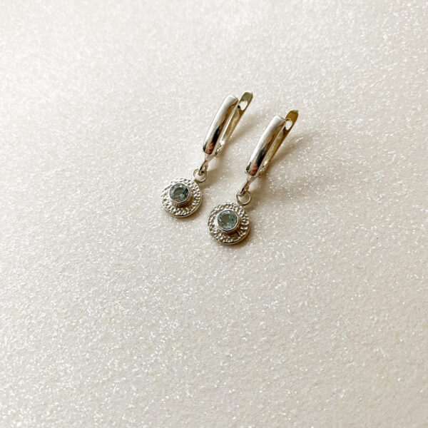 aquamarine earrings